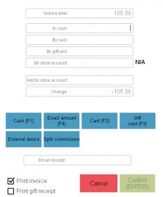 Erply Windows POS Software Payment