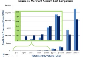 Square VS POS terminal