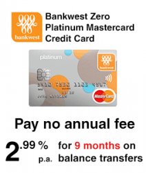 Bankwest Zero Platinum